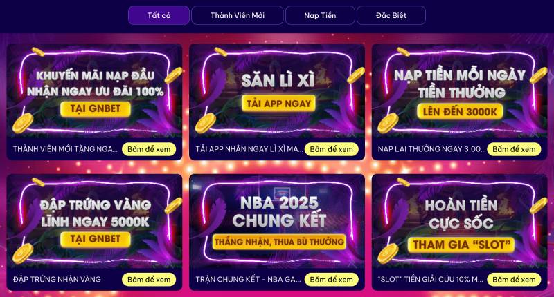 Khuyến mãi Gnbet có thực sự hấp dẫn?
